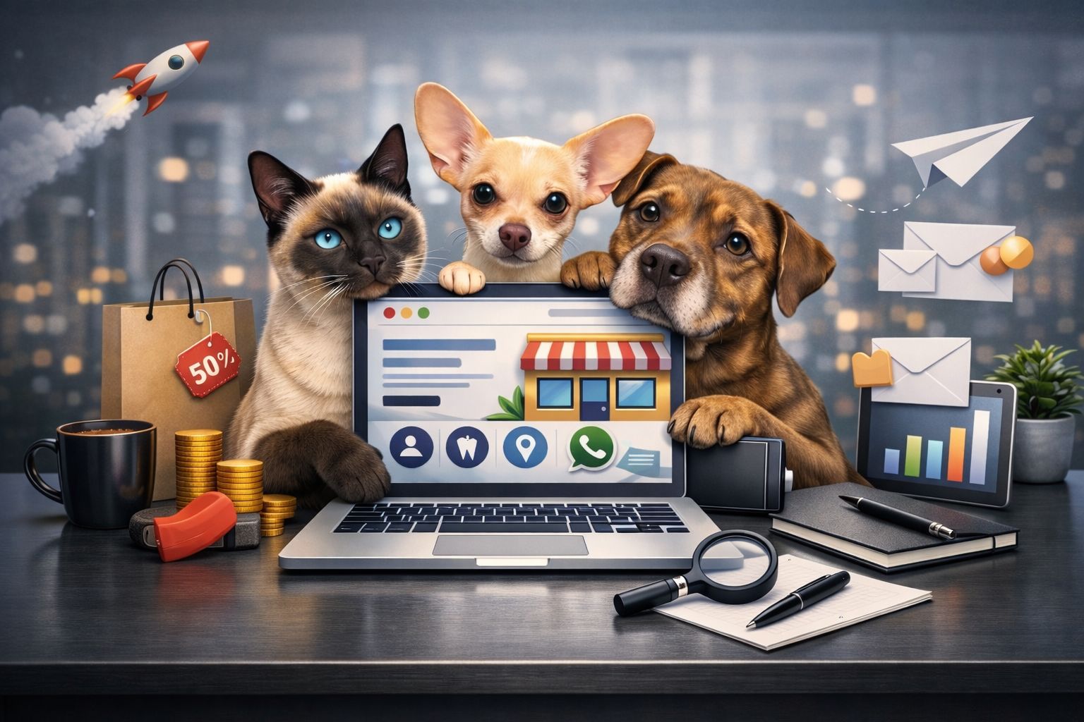 Paws&Bytes — mascotas y tecnología impulsando tu negocio